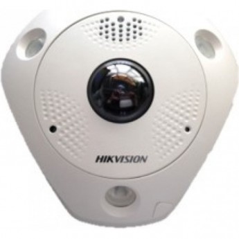 12 Мп fisheye IP-камера с ИК-подсветкой до 15 м HIKVISION DS-2CD63C5G0-IVS