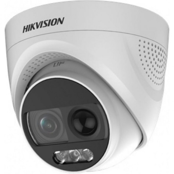 2 Мп уличная купольная HD-TVI камера с подсветкой до 20 м HIKVISION DS-2CE72DFT-PIRXOF28