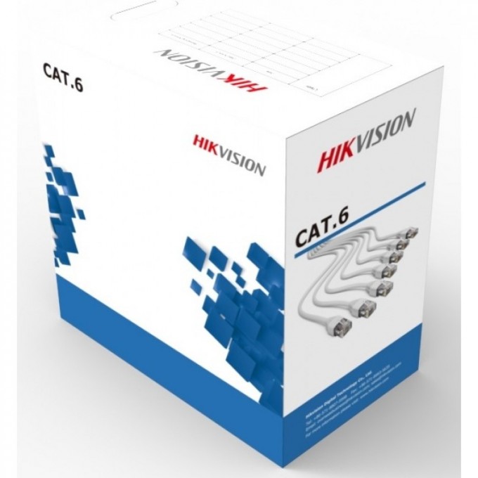 Кабель UTP CAT 5e для внутренней прокладки (медь) HIKVISION DS-1LN5E-E/E