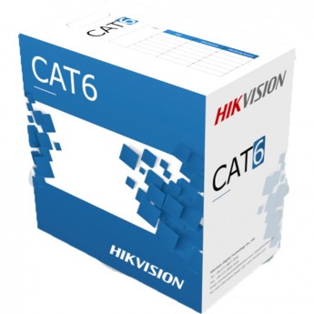 Кабель UTP CAT 6e для внутренней прокладки (медь) HIKVISION DS-1LN6-UE-W