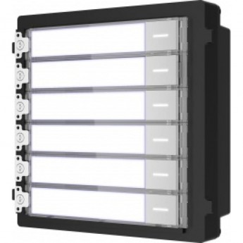 Модуль на 6 абонентов с подсветкой HIKVISION DS-KD-KK Модуль на 6 абонентов с подсветкой HIKVISION DS-KD-KK