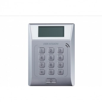 Терминал доступа со встроенным считывателем Mifare карт HIKVISION DS-K1T802M Терминал доступа со встроенным считывателем Mifare карт HIKVISION DS-K1T802M